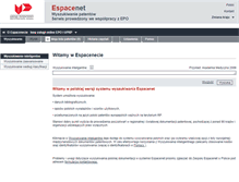 Tablet Screenshot of pl.espacenet.com