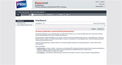 Desktop Screenshot of fi.espacenet.com