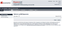 Tablet Screenshot of be.espacenet.com